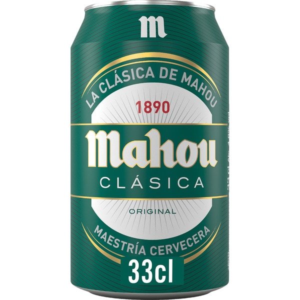 Cerveza mahou verde